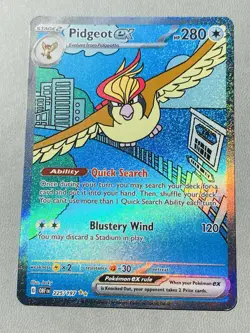 Pidgeot ex 225/197 SV03 Obsidian Flames NM - Image 1