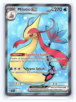Milotic ex 217/191 Ultra Rare Surging Sparks Pokemon Near Mint - Image 1