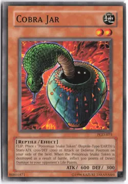 Yugioh - Cobra Jar PGD-075 Unlimited - Pharaonic Guardian - Image 1