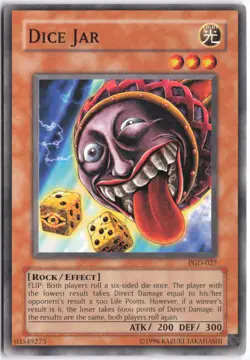 Yugioh - Dice Jar PGD-027 Unlimited - Pharaonic Guardian - Image 1
