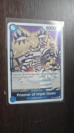 One Piece English - Prisoner of Impel Down - OP16-042 - R - NM - Image 1
