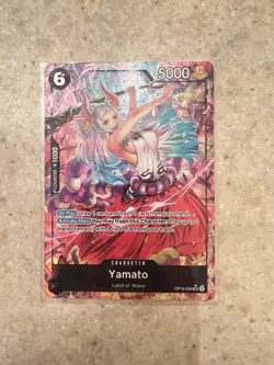 One Piece Yamato Alt Art OP16-098 SR The Time of Battle ENGLISH - Image 1