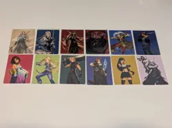 Art Series: Full Borderless Character Art Set: Final Fantasy MTG (12 Cards NM) - Image 1