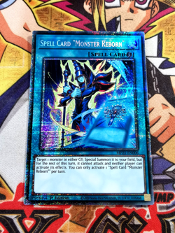 Spell Card “Monster Reborn” mp25-en006 1st Edition (NEW) Starlight Rare Yu-Gi-Oh - Image 1