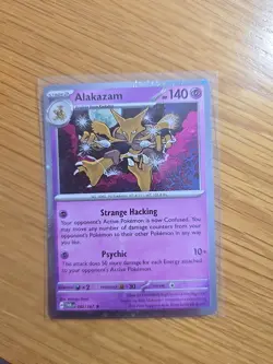 Pokemon - Alakazam Cosmos Holo - 082/167 - SV Twilight Masquerade - Promo Card - Image 1