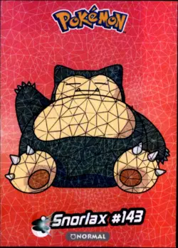 Pokemon Crystal Card Collection Set #143 Snorlax Cracked Ice Holo Foil - Image 1