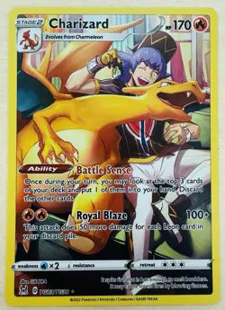 Charizard TG03/TG30 - Ultra Rare Lost Origin Trainer Gallery Pokemon TCG Card NM - Image 1
