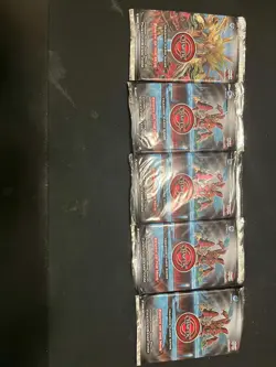 5X Chaotic ZENITH OF THE HIVE 1st Edition - Factory Sealed 9 Card Booster Pack - Image 1