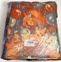 9 Pocket Pokemon Trading Card Binder 900 Cards Zipper Collection Album for Game - Image 1