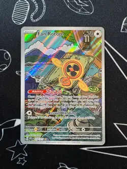 Fan Rotom 250/217 Pokemon TCG Ascended Heroes Illustration Rare English - Image 1