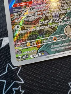 Fan Rotom 250/217 Pokemon TCG Ascended Heroes Illustration Rare English - Image 2