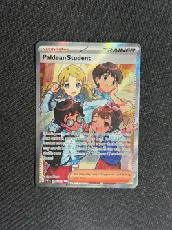Paldean Student 230/091 Ultra Rare Paldean Fates Pokemon Near Mint - Image 2