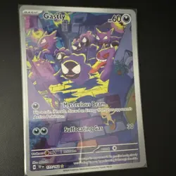 The Pokemon Company Gastly 177/162 SV05 Temporal Forces Illustration Rare Holo - Image 1