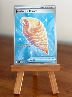 Pokemon Jumbo Ice Cream 109/086 Me04: Chaos Rising Ultra Rare Holo - Image 1