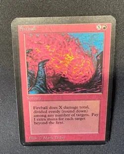 MTG Alpha FIREBALL Vintage - Image 1