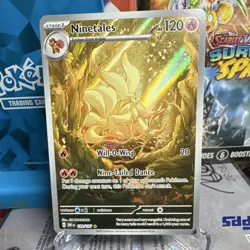 The Pokemon Company Ninetales 199/197 SV03 Illustration Rare Holo EN 120HP - Image 1