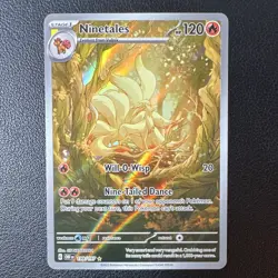 The Pokemon Company Ninetales 199/197 SV03 Illustration Rare Holo EN 120HP - Image 3