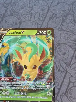Pokemon: Leafeon V #007/203 Holo Ultra Rare Evolving Skies 2021 - NM - E125 - Image 4