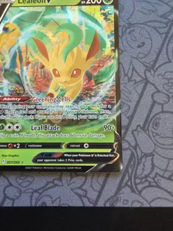 Pokemon: Leafeon V #007/203 Holo Ultra Rare Evolving Skies 2021 - NM - E125 - Image 5