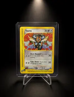 Pokemon! Tauros 133/165 Expedition Base Set Regular - Image 1