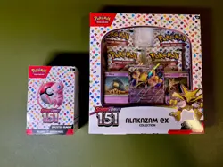 Pokemon 151 Booster Bundle + 151 Alakazam Ex Collection Box - Factory Sealed - Image 1