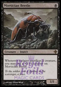 Mortician Beetle 1x FOIL ROE MTG Rise of Eldrazi Rare MINT black - Image 1