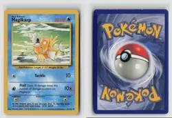 Magikarp #35/102 Base Set Uncommon Pokemon TCG MP - Image 3