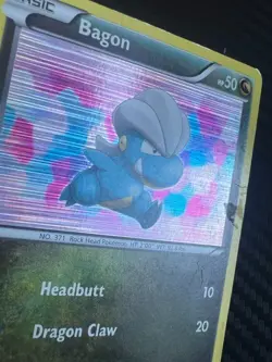 Pokemon TCG Bagon 6/20 Holo Rare Dragon Vault Holo DMG - Image 5