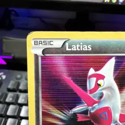 Latias 9/20 Black And White Dragon Vault Holo Pokemon TCG MP - Image 4