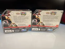 Pokemon Paldean Fates Charizard Tin 2x NEW Sealed Rare TCG - Image 2