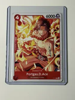 Portgas D. Ace P-119 Pirate Party Promo English One Piece - Image 1