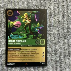 Disney Lorcana Wilds Unknown Helga Sinclair 93/204 Rare Foil - Image 1