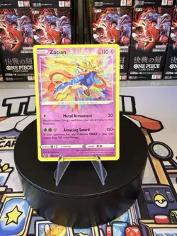 Zacian 082/185 Vivid Voltage NM - Mint Amazing Rare Card Pokemon TCG - Image 1