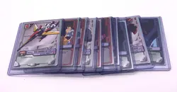 Gundam M.S. War TCG Lot Of 10 Gundam Wing Cards - Image 1