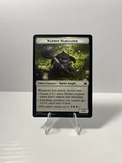 Warren Warleader Token (005) Bloomburrow BLB MTG Magic - Image 1