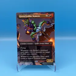 MTG Green Goblin, Nemesis (Borderless Regular) Marvel's Spider-Man R 0023 SPE - Image 1