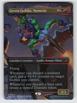 Green Goblin, Nemesis (Borderless)*Foil* SPE 23 NM - Image 1