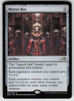Mirror Box 250 Rare Kamigawa: Neon Dynasty Magic: The Gathering Near Mint - Image 1