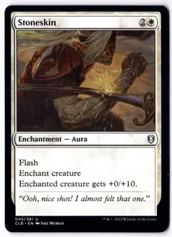 Stoneskin CLB 45 Magic: The Gathering UC NM - Image 1