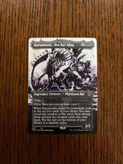 Custom Commander EDH Deck -Karumonix the Rat King Showcase. Toxic Rats! MTG - Image 1