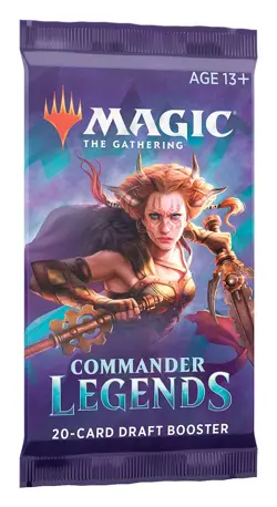 1x Commander Legends Booster Pack - Factory Sealed - MTG Seattle - Image 1