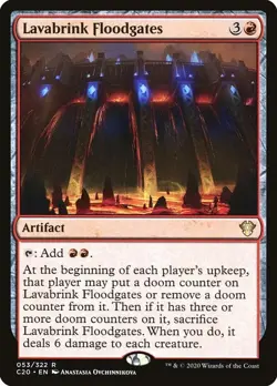 Lavabrink Floodgates [Commander 2020] Magic MTG - Image 1
