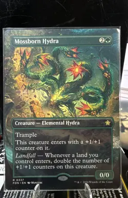 Mossborn Hydra (Borderless) Foundations Regular - Image 1