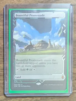 MTG Bountiful Promenade Non-Foil from Zendikar Rising Expeditions NM - Image 2