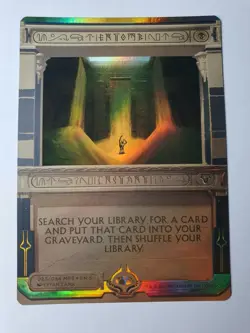 MTG - Entomb Foil Masterpiece - Amonkhet Invocations #023 - L/P Mythic - Image 1