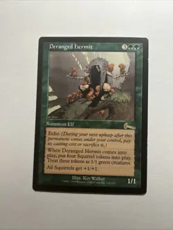 Deranged Hermit Urza's Legacy MTG -LP- Free Ship Magic: The Gathering - Image 1