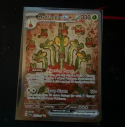 Pokemon TCG Hydrapple EX Stellar Crown Special Illustration Rare Card 167/142 - Image 1