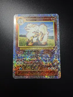 2002 Pokemon Legendary Collection Arcanine Reverse Holo 36/110 Rare Foil NM - Image 2