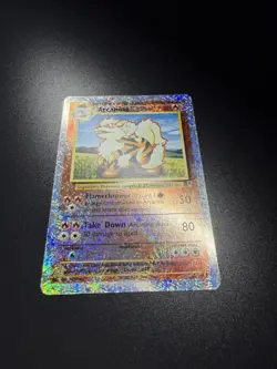 2002 Pokemon Legendary Collection Arcanine Reverse Holo 36/110 Rare Foil NM - Image 3