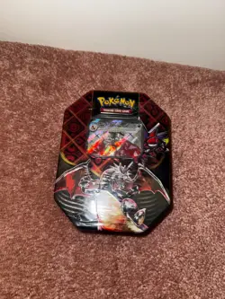 Pokemon TCG: Scarlet & Violet Paldean Fates Charizard EX Tin New Factory Sealed - Image 1